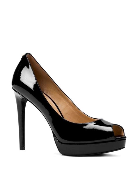 michael kors erika platform lack|Women's Black Platform Shoes .